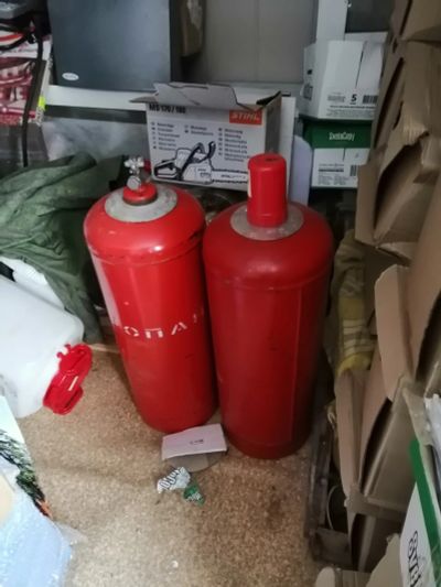 Лот: 18742290. Фото: 1. Газовый баллон. Баллоны, газ в баллонах
