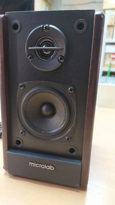 Лот: 24418001. Фото: 1. Колонка Microlab, для акустики... Акустические системы