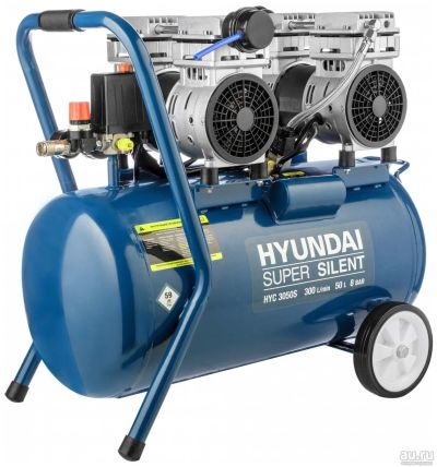 Лот: 18228507. Фото: 1. Компрессор Hyundai HYC 3050S. Пневмоинструмент