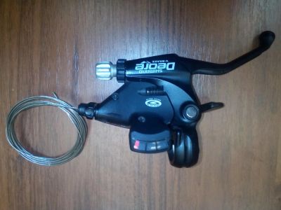 Лот: 7837157. Фото: 1. Комборучка "Shimano" "Deore" 9sp... Запчасти