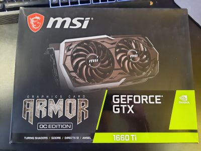 Лот: 21119532. Фото: 1. Geforce GTX 1660 ti armor. Видеокарты