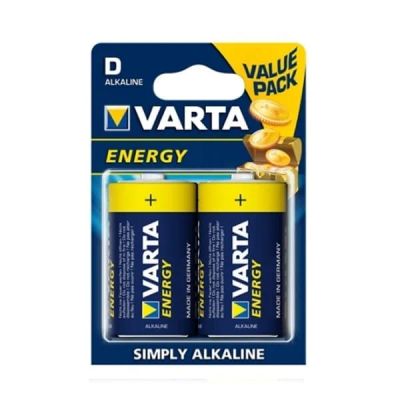 Лот: 21515199. Фото: 1. Батарейка D Varta ENERGY LR20... Батарейки, аккумуляторы, элементы питания