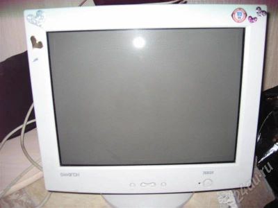 Лот: 221364. Фото: 1. Монитор Samtron 76BDF 17". ЭЛТ-мониторы
