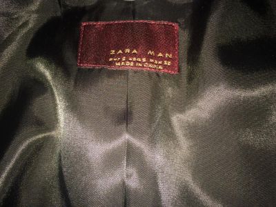 Лот: 7437951. Фото: 1. Пальто Zara man's. Верхняя одежда