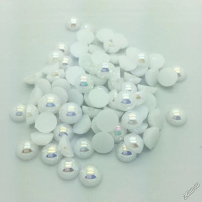 Лот: 7066374. Фото: 1. полужемчужины акриловые 8 мм белые. Скрапбукинг