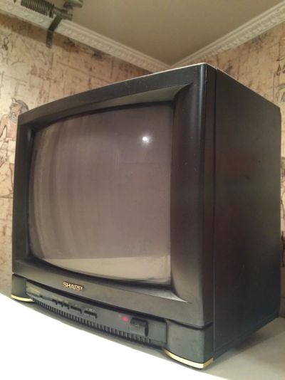 Лот: 5137573. Фото: 1. Телевизор Sharp диагональ 34см. Телевизоры