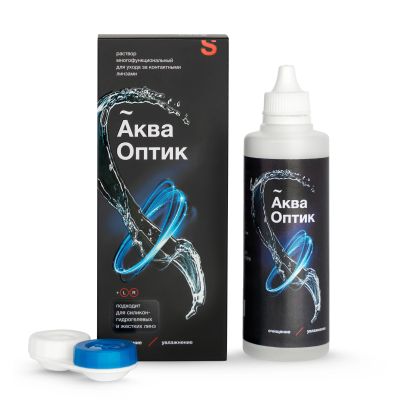 Лот: 23988588. Фото: 1. АкваОптик р-р многофункц. для... Контактные линзы