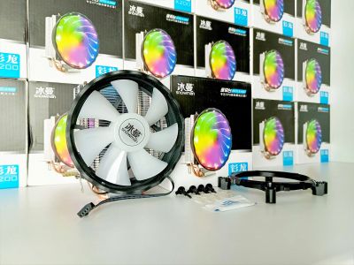 Лот: 20714414. Фото: 1. Башенный кулер RGB новый 120мм. Системы охлаждения
