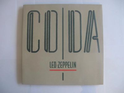 Лот: 3402022. Фото: 1. Led Zeppelin "CODA" 1982г. Аудиозаписи