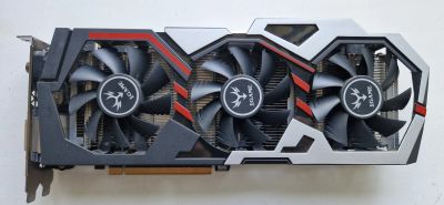 Лот: 20560971. Фото: 1. Colorful iGame GTX1070 8GB. Видеокарты