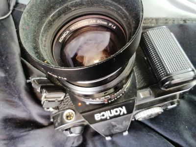 Лот: 17900904. Фото: 1. Фотоаппарат Konica fc 1 c обьективом... Плёночные зеркальные