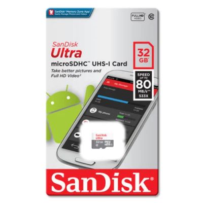 Лот: 12241854. Фото: 1. карта памяти micro SD Sandisc... Карты памяти