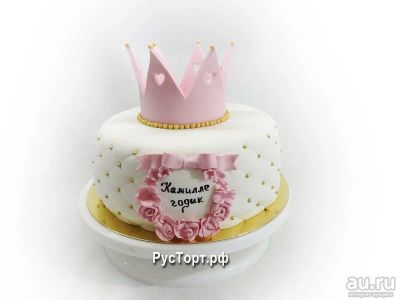 Лот: 8623751. Фото: 1. Торт с короной. Торты, пирожные