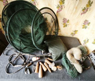 Лот: 25897623. Фото: 1. Снасти лот 2. Рыболовные снасти, сети, поплавки