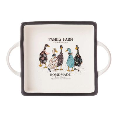 Лот: 25301772. Фото: 1. Блюдо с ручками Lefard Family... Предметы сервировки