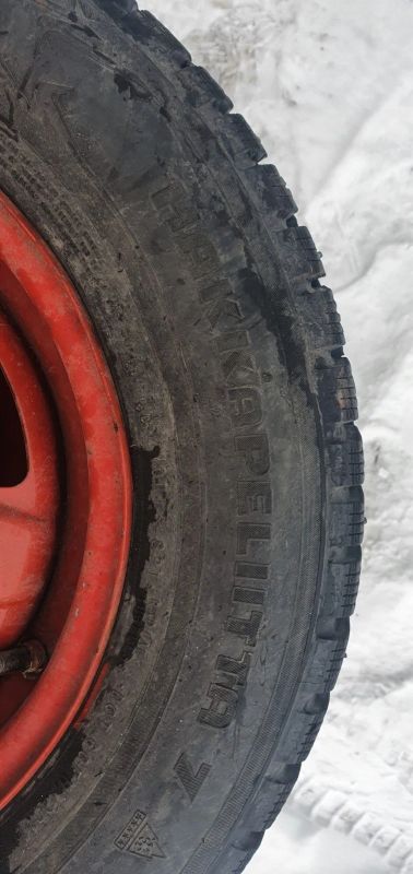 Лот: 15223963. Фото: 1. Nokian hakkapeliitta 7 175/70... Шины на дисках