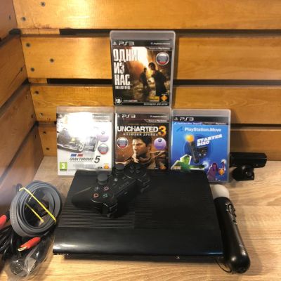 Лот: 17867070. Фото: 1. Sony playstation 3 Slim 500Gb. Игровые приставки, консоли