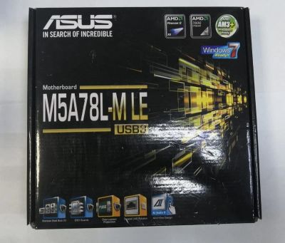 Лот: 17200086. Фото: 1. MB ASUS M5A78L-M LE/USB3 Б/У. Материнские платы