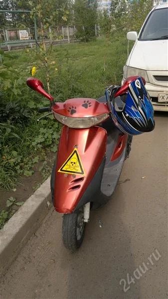 Лот: 2028543. Фото: 1. мопед honda dio af27 Возможен... Мотороллеры, мопеды