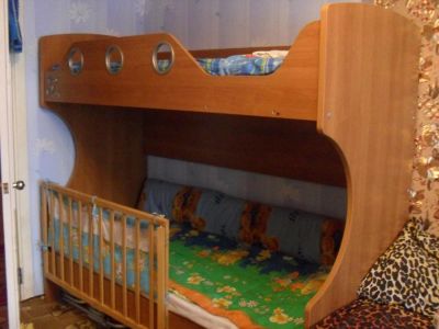 Лот: 4362994. Фото: 1. двухъярусная кровать. Детские кровати и кроватки