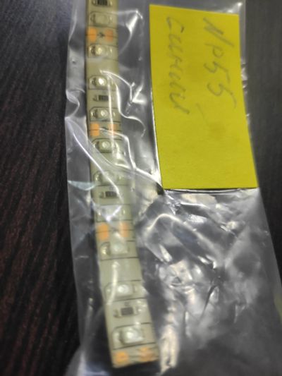 Лот: 18596636. Фото: 1. Отрезок светодиодной ленты 3528... Светодиоды