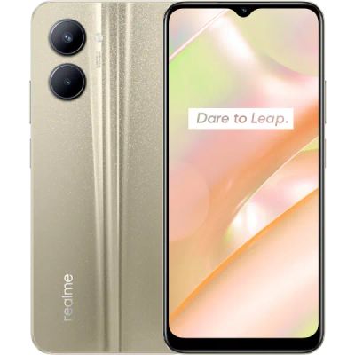 Лот: 22219728. Фото: 1. Смартфон realme C33 128GB Золотой... Смартфоны