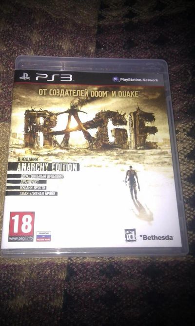 Лот: 3250750. Фото: 1. Продам игру для ps3 Rage ( игра... Игры для консолей