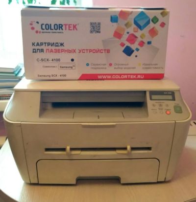 Лот: 18149572. Фото: 1. Лазерное МФУ Samsung SCX-4100... МФУ и копировальные аппараты