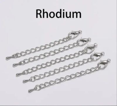 Лот: 25810455. Фото: 1. Комплект цвет Rhodium Застежка... Материалы для ручной работы