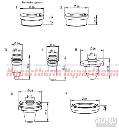 Лот: 17159991. Фото: 1. Hypertherm Centricut для Precitec... Плазменная резка металлов