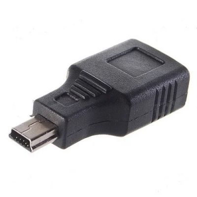Лот: 3116262. Фото: 1. Переходник mini USB 5 pin папа... Дата-кабели, переходники