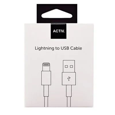 Лот: 15884996. Фото: 1. Кабель USB - Apple lightning Activ... Дата-кабели, переходники