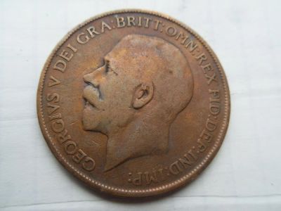 Лот: 7329558. Фото: 1. Великобритания 1 пенни 1912. Великобритания и острова