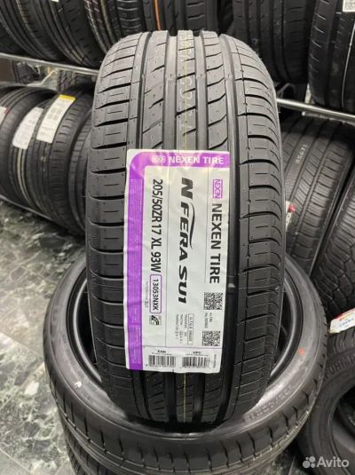 Лот: 20012056. Фото: 1. шины 205/50 R17 Nexen N'Fera SU1... Шины