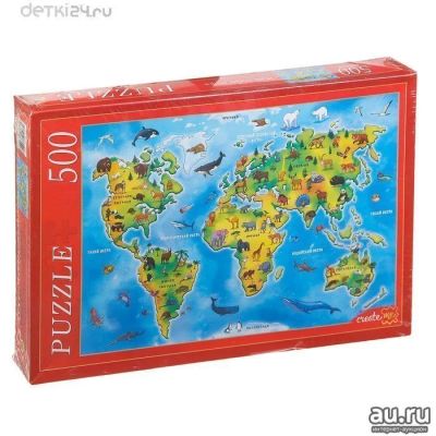 Лот: 11449386. Фото: 1. Пазл "Животные мира" 500 элементов. Пазлы