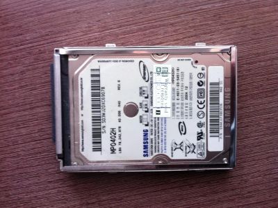 Лот: 4013861. Фото: 1. Жесткий диск 2.5 IDE 40 gb. Жёсткие диски (HDD)