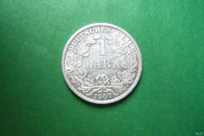 Лот: 16972110. Фото: 1. 1 марка Германия 1907 г. А.,серебро... Германия и Австрия