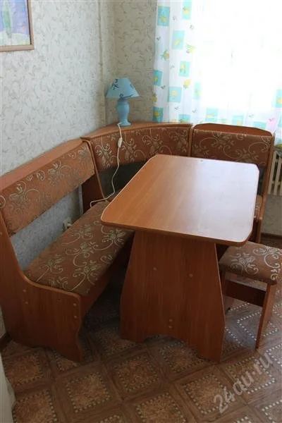 Лот: 810347. Фото: 1. Мягкий уголок в хорошем состоянии... Кухонные уголки