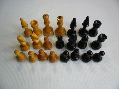 Лот: 11463062. Фото: 1. Шахматы деревянные (СССР). Шахматы, шашки, нарды