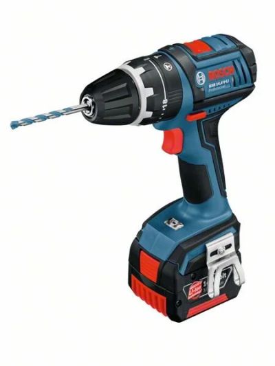 Лот: 3393124. Фото: 1. Дрель аккумуляторная ударная BOSCH... Электроинструмент