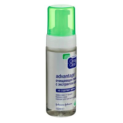 Лот: 24578542. Фото: 1. Clean and clear Эдвантедж Пенка... Лекарства