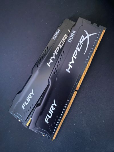 Лот: 20318755. Фото: 1. Kingston HyperX FURY Black 16gb... Оперативная память