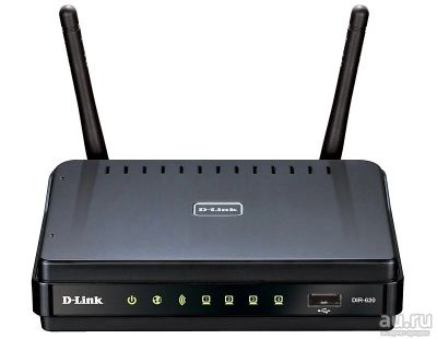 Лот: 8402609. Фото: 1. WIFI Роутер D-Link DIR620. Маршрутизаторы (роутеры)