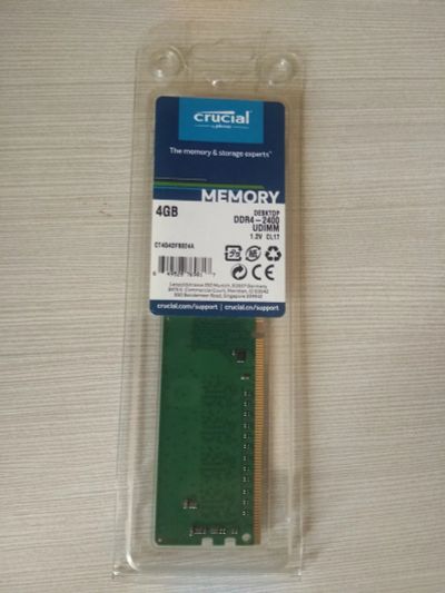 Лот: 16333727. Фото: 1. Модуль памяти Crucial CT4G4DFS824A... Оперативная память