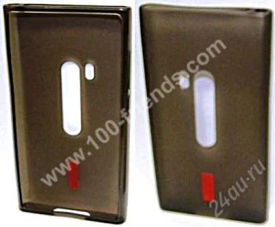 Лот: 1763352. Фото: 1. Кейс Nokia N9 (силикон) (черный... Чехлы, бамперы