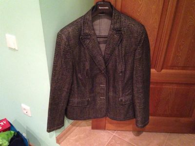 Лот: 3826371. Фото: 1. Джинсовый пиджак Gerry Weber... Пиджаки, жакеты, жилеты