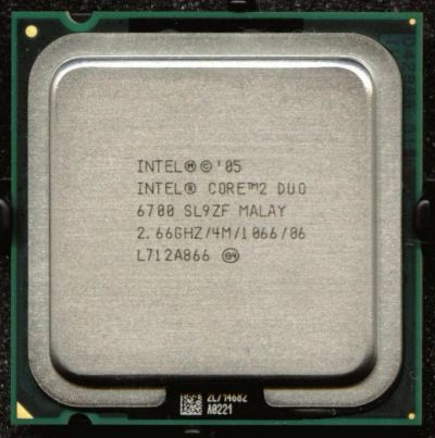 Лот: 7932412. Фото: 1. Процессор Intel Core 2 Duo E6700... Процессоры