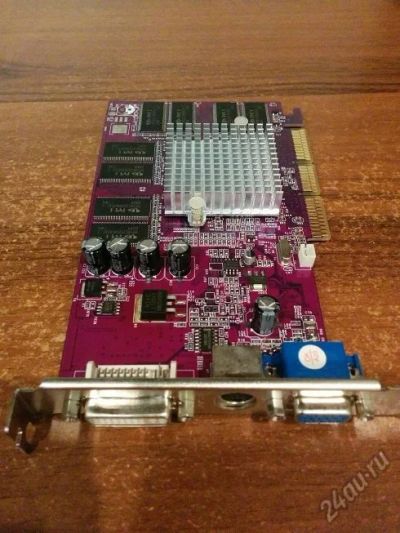 Лот: 5968303. Фото: 1. Видеокарта GeForce MX440 128MB. Видеокарты