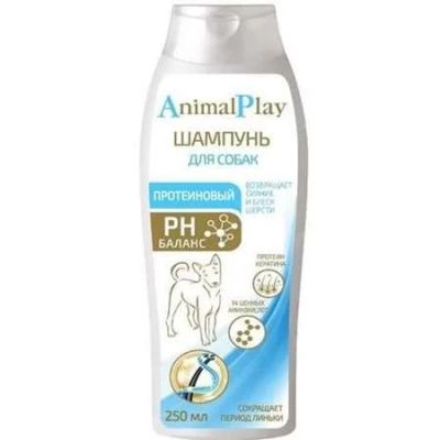 Лот: 15055062. Фото: 1. Animal Play Шампунь протеиновый... Косметика для животных