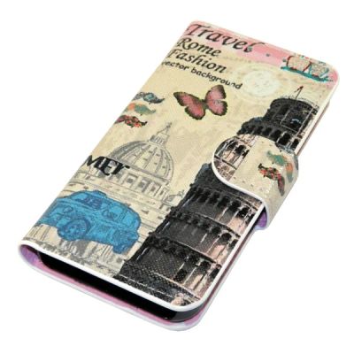 Лот: 4587514. Фото: 1. Чехол-книжка Pictures B011 для... Чехлы, бамперы